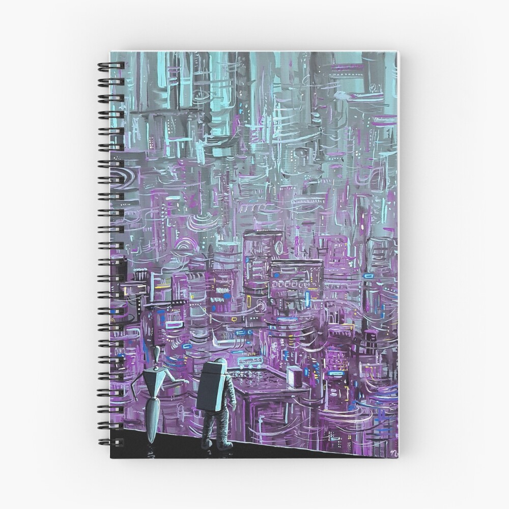 Item preview, Spiral Notebook designed and sold by flooko.