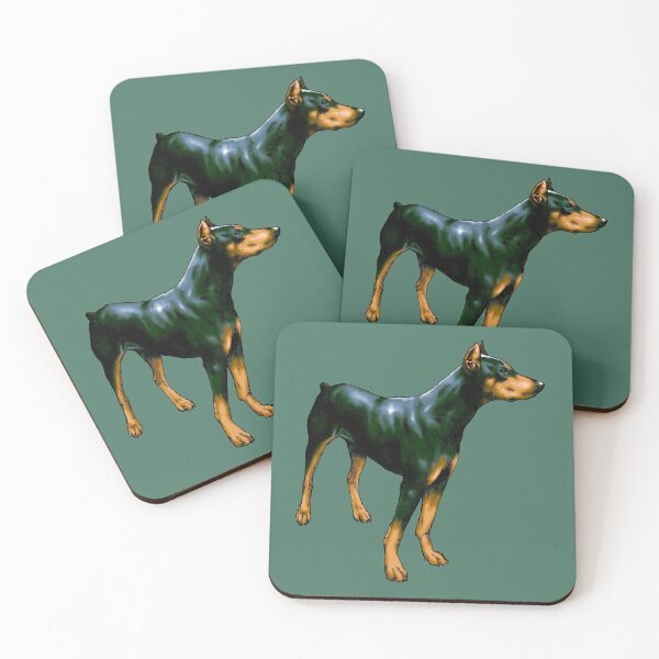 Item preview, Doberman Dog Portrait designed and sold by MMMSdesigns.