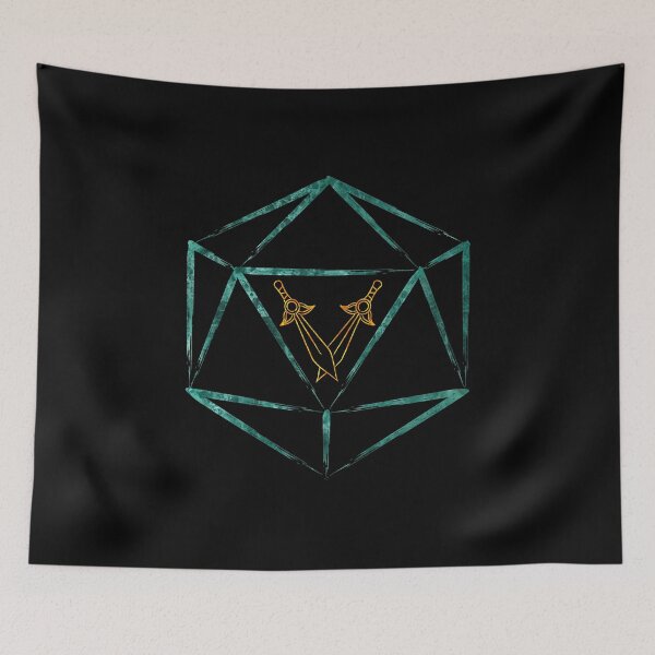 Item preview, Green Dice Dungeon Rogue designed and sold by ViolaVixi.