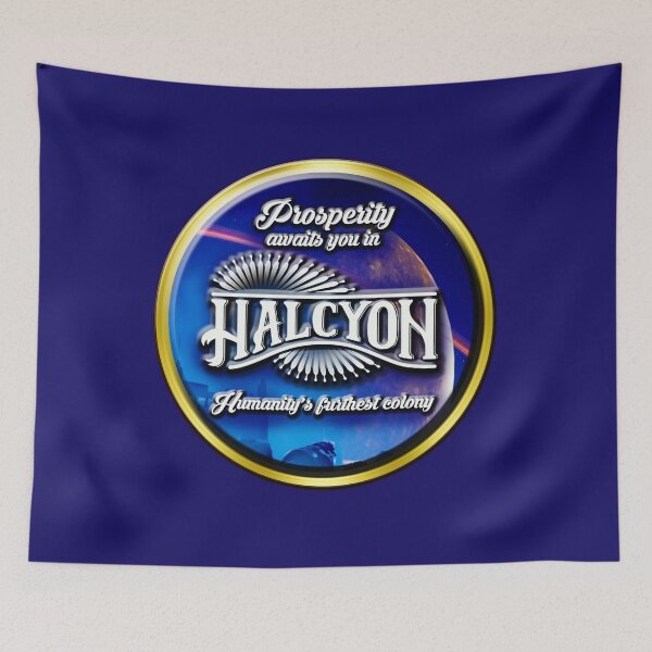 Item preview, Halcyon/ the Outer Worlds designed and sold by DBnation.