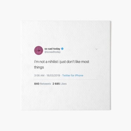 So Sad Tweet 1 Art Board Print By Xoutlawqueenx Redbubble So Sad Tweet 1 Art Board Print By Xoutlawqueenx Redbubble