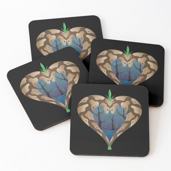 Item preview, Ball Pythons In Love designed and sold by ViolaVixi.