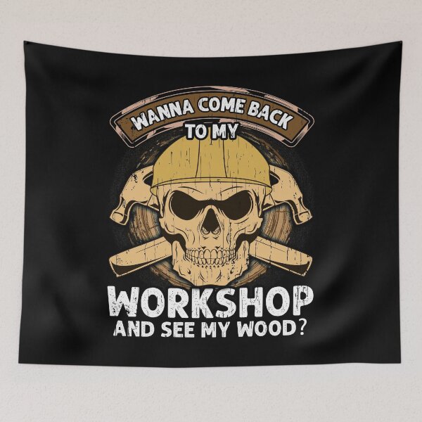 Item preview, Wanna See My Wood Funny Woodworking Men Tools Gift Idea designed and sold by phoxydesign.