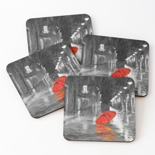 Item preview, umbrella in the  rain designed and sold by Nora Gad.