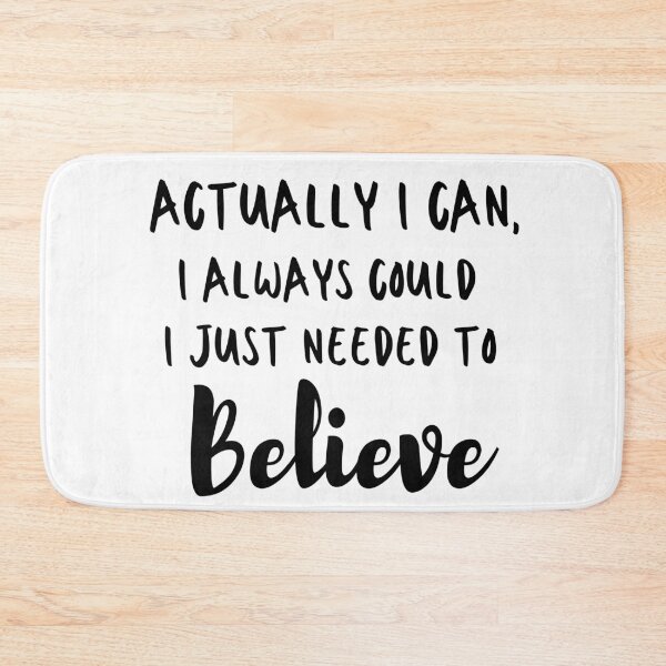 Item preview, Copy of motivational positive self belief message - Actually I can  designed and sold by Isha Dibua.