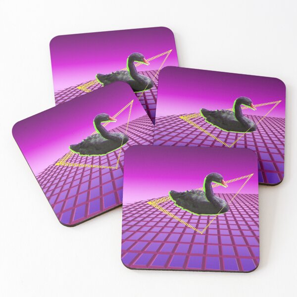 Item preview, black swan (dark gradient) designed and sold by moda-M.