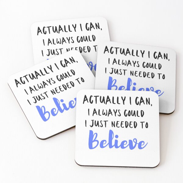 Item preview, Copy of Copy of motivational positive self belief message - Actually I can  designed and sold by Isha Dibua.