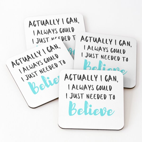 Item preview, Motivational positive self belief message - Actually I can  designed and sold by Isha Dibua.
