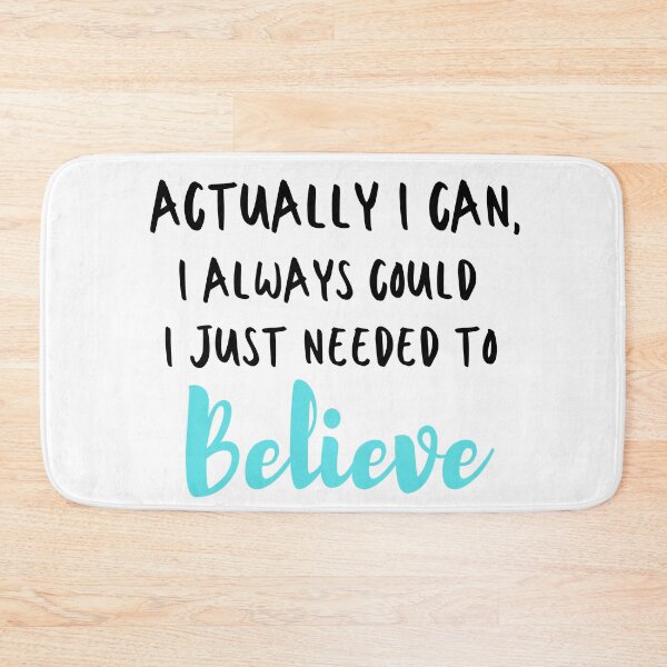 Item preview, Motivational positive self belief message - Actually I can  designed and sold by Isha Dibua.