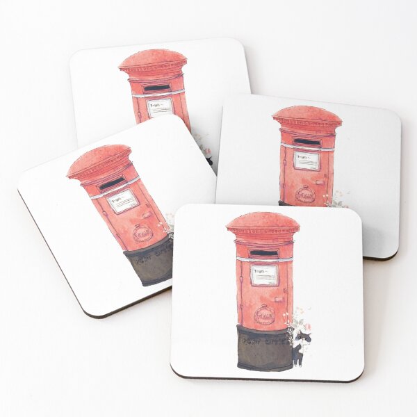 Item preview, post box designed and sold by Pennycoolcat.