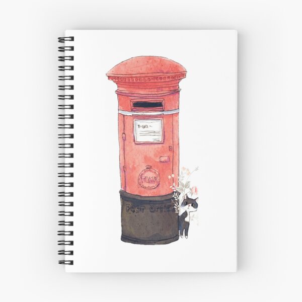 Item preview, post box designed and sold by Pennycoolcat.