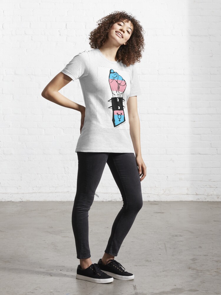 Alternate view of Trans fist Essential T-Shirt