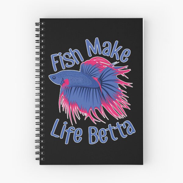 Item preview, Fish Make Life Betta designed and sold by Clara Hollins.