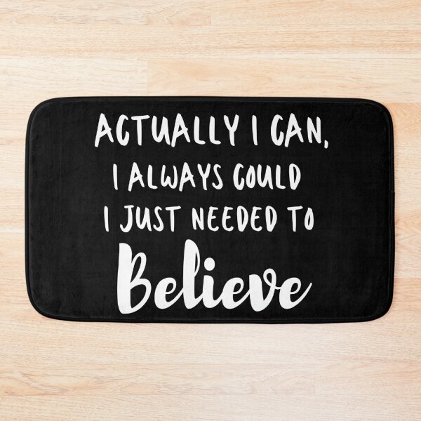 Item preview, Motivational positive self belief message - Actually I can  designed and sold by Isha Dibua.