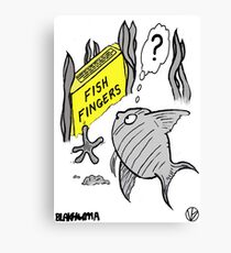 Fish Fingers ? Canvas Print