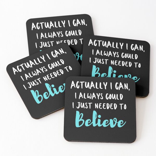 Item preview, Motivational positive self belief message - Actually I can  designed and sold by Isha Dibua.