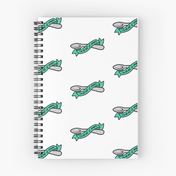 Item preview, I'm All Out of Spoons designed and sold by Janine Enriquez.
