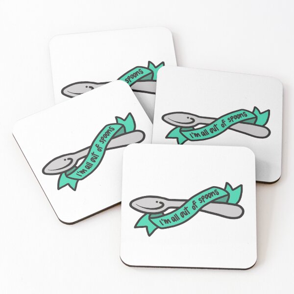 Item preview, I'm All Out of Spoons designed and sold by Janine Enriquez.