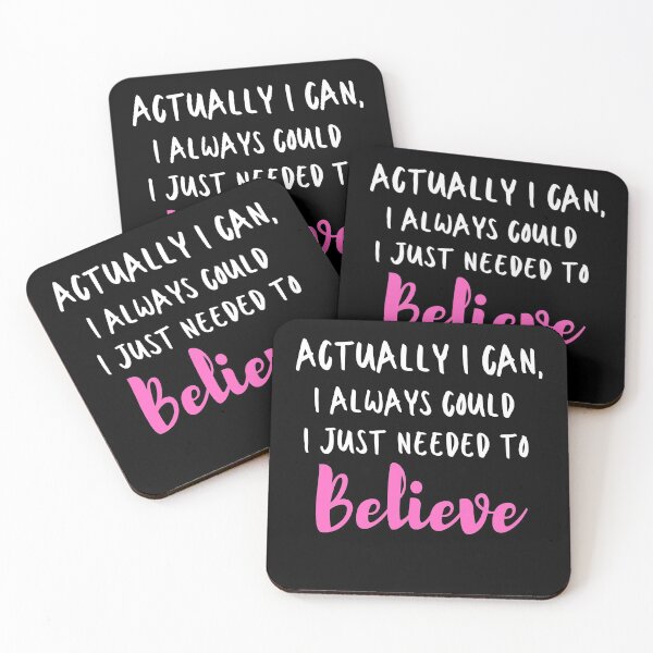 Item preview, Motivational positive self belief message - Actually I can  designed and sold by Isha Dibua.
