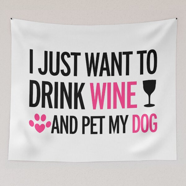 Item preview, drink, wine, pet, dog designed and sold by Nicnak85.