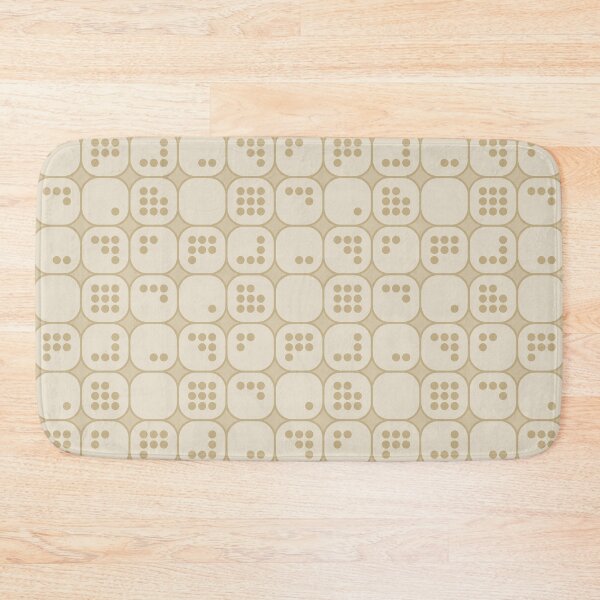 Item preview, Khaki Mid Century Modern Sequential Dot Boxes designed and sold by Elsy's Art.