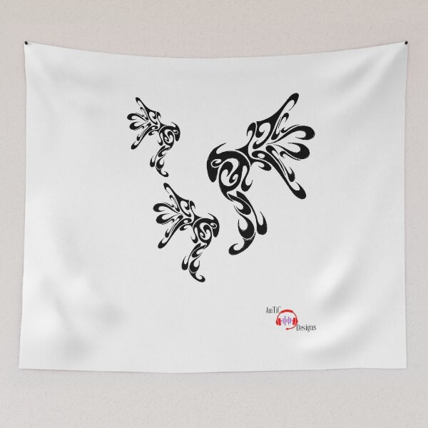 Item preview, Mother Dragonfly Tribal Tattoo designed and sold by Anticcael.