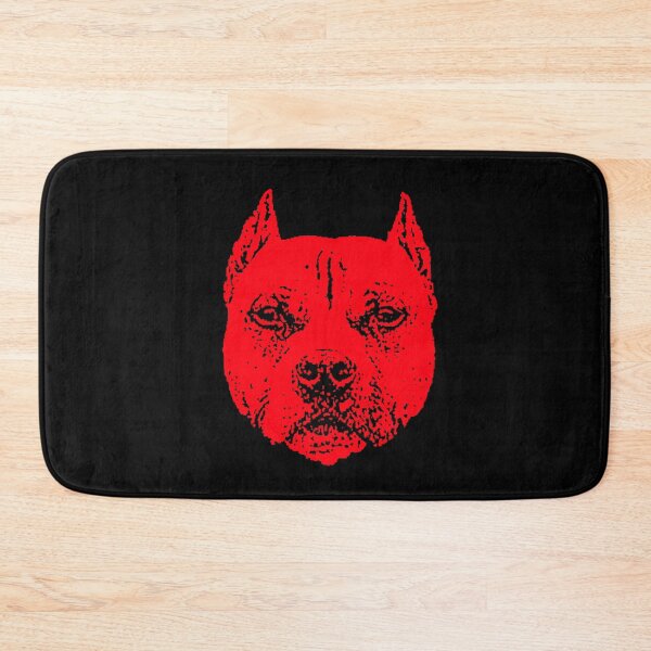 Item preview, Red Pit Bull designed and sold by Child of the Corn Designs.
