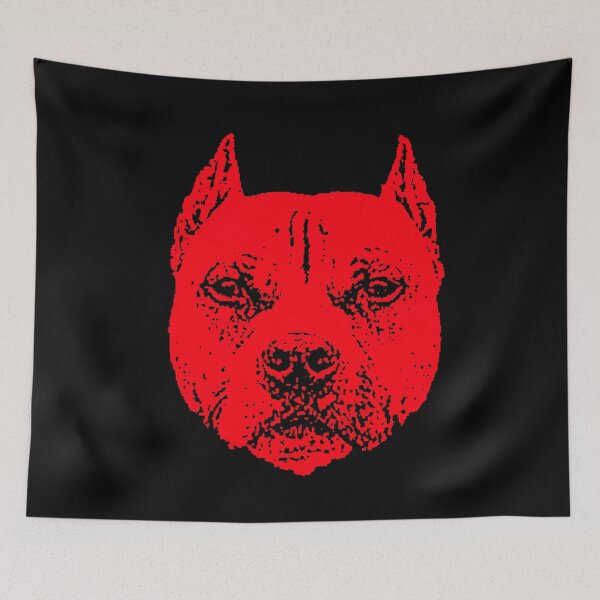 Item preview, Red Pit Bull designed and sold by Child of the Corn Designs.