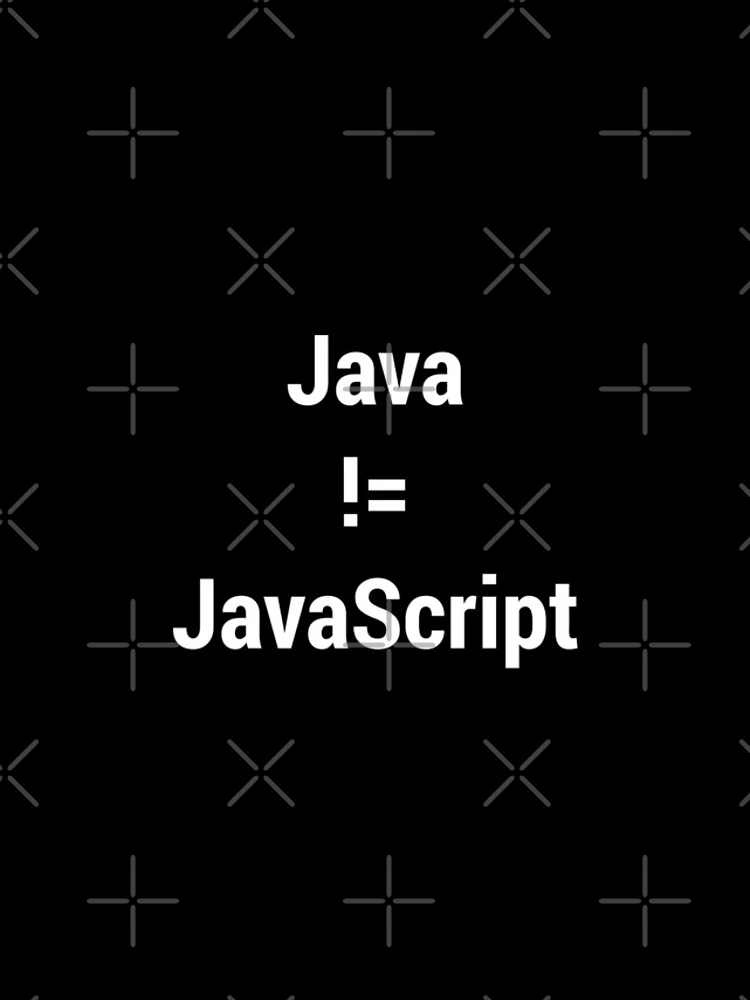 Thumbnail 4 of 4, iPhone Case, Java not equals JavaScript Bugged Programmer Design - White Text designed and sold by geeksta.