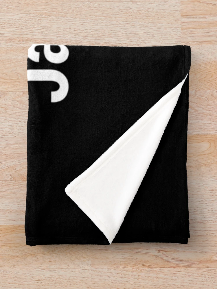 Thumbnail 3 of 6, Throw Blanket, Java is not JavaScript Annoyed Programmer/Developer White Text designed and sold by geeksta.
