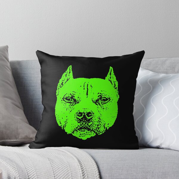 Item preview, Green Pit Bull designed and sold by Child of the Corn Designs.