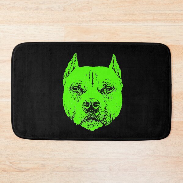 Item preview, Green Pit Bull designed and sold by Child of the Corn Designs.