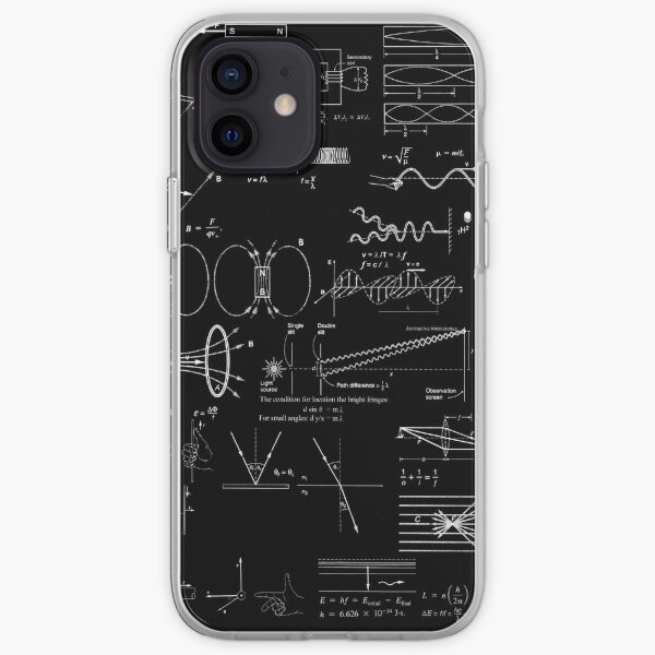 #Physics #Formula Set #PhysicsFormulaSet #FormulaSet iPhone Soft Case