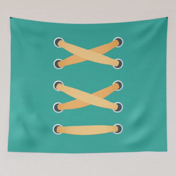 Item preview, Shoe Laces - Teal Sneakers designed and sold by AllisonDelDuca.