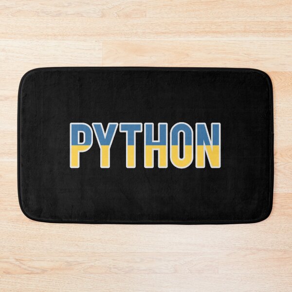 Item preview, Python - Blue/Yellow Computer Programmer Design designed and sold by geeksta.