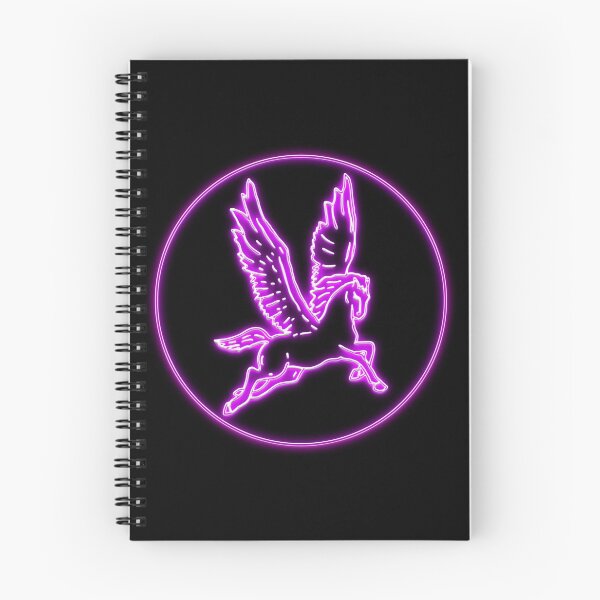 Item preview, Neon Pegasus in Purple designed and sold by blueskiesforme.