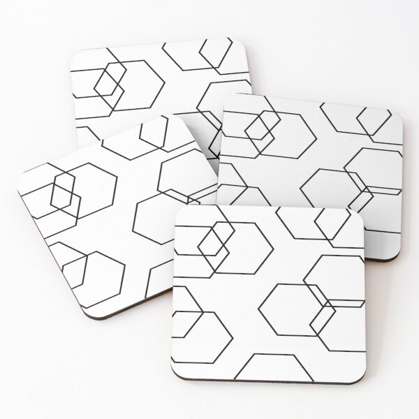 Item preview, Abstract Hexagon pattern  designed and sold by Isha Dibua.