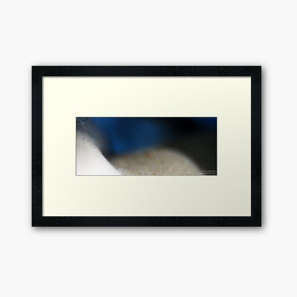 Shaping of Sand Framed Art Print