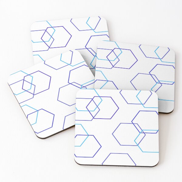 Item preview, Abstract Hexagon pattern  designed and sold by Isha Dibua.