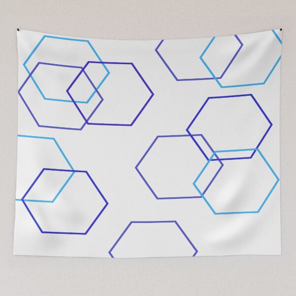 Item preview, Abstract Hexagon pattern  designed and sold by Isha Dibua.
