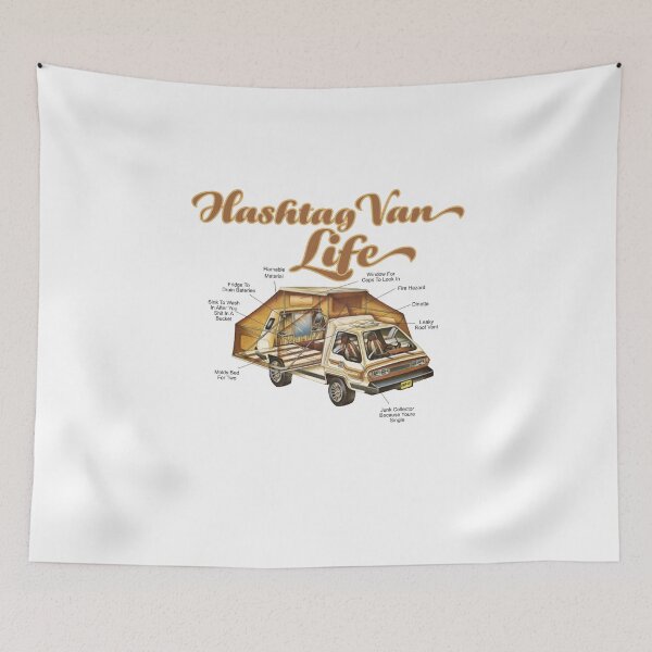 Item preview, Hashtag Van Life designed and sold by lg whittaker.