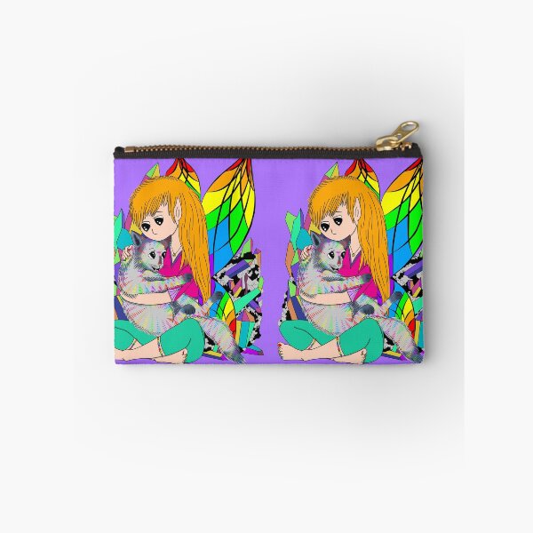 Item preview, Rainbow quartz crystal fairy designed and sold by Melanie Jeyakkumar.