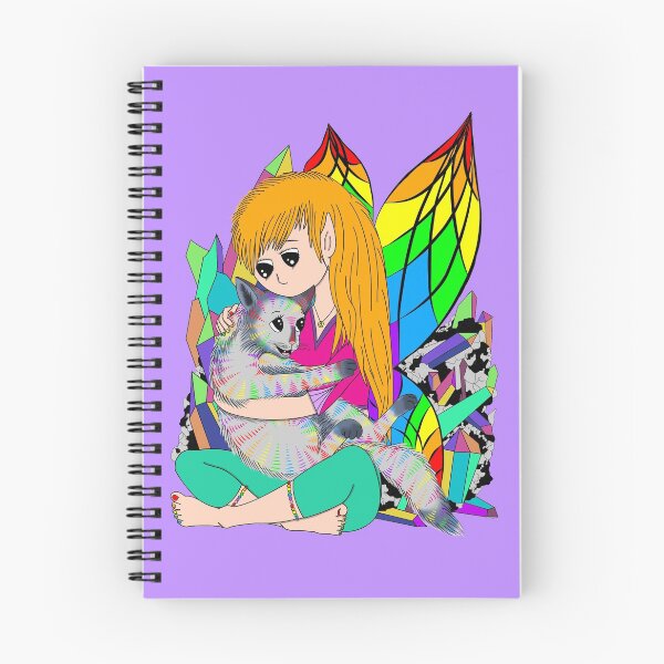 Item preview, Rainbow quartz crystal fairy designed and sold by Melanie Jeyakkumar.