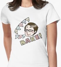 Sue Says Bake! Women's Fitted T-Shirt