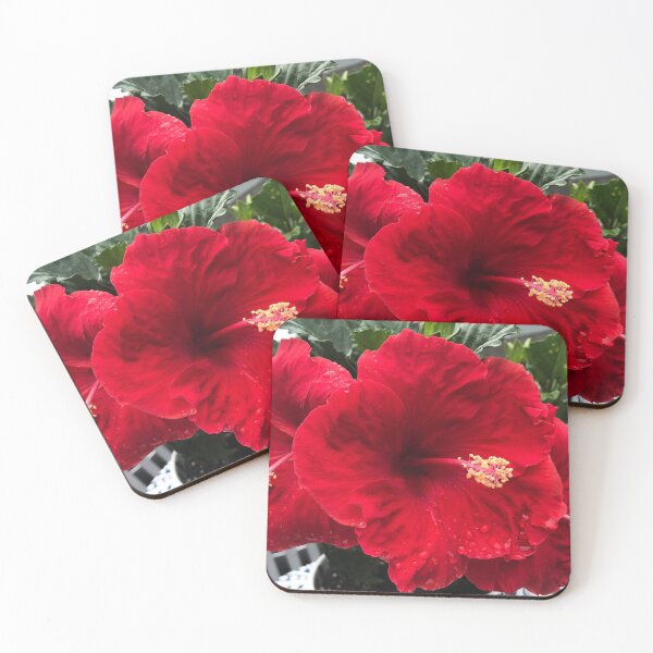 Item preview, Hibiscus in red designed and sold by Michelle Sinz.