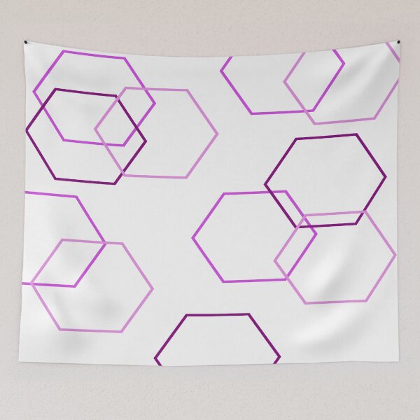 Item preview, Abstract Hexagon pattern  designed and sold by Isha Dibua.