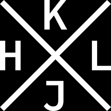 Artwork thumbnail, HJKL Design for Programmers Using vi/Vim - White Graphic by geeksta