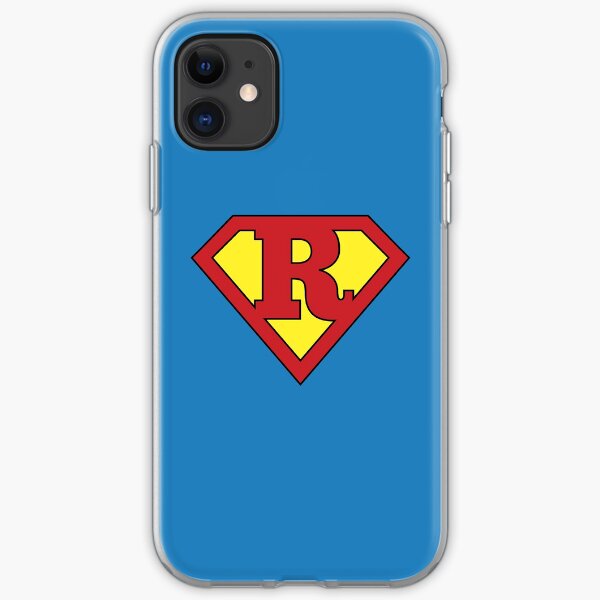 R Programming Superhero Cool Data Scientist/Engineer Design iPhone Soft Case
