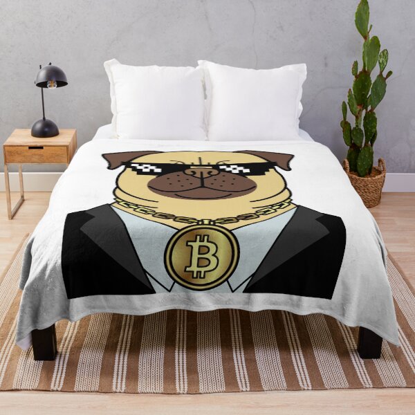 Item preview, Bitcoin Pug designed and sold by infleims.