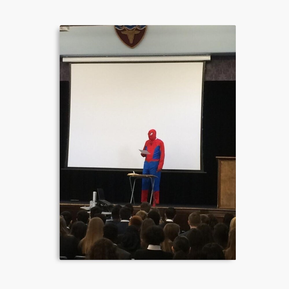 Spiderman Presentation meme